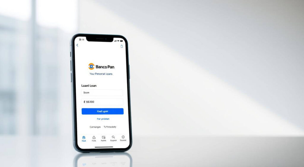 Como solicitar pelo aplicativo do Banco Pan
